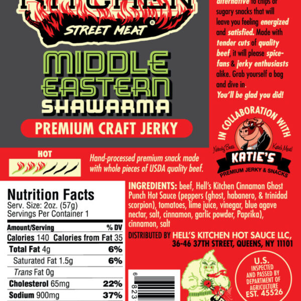 Middle Eastern Shawarma Jerky