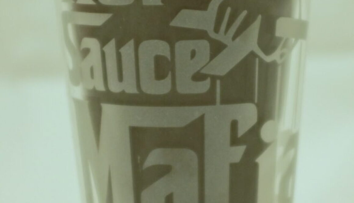 HKHS Hot Sauce Mafia Pint Glass